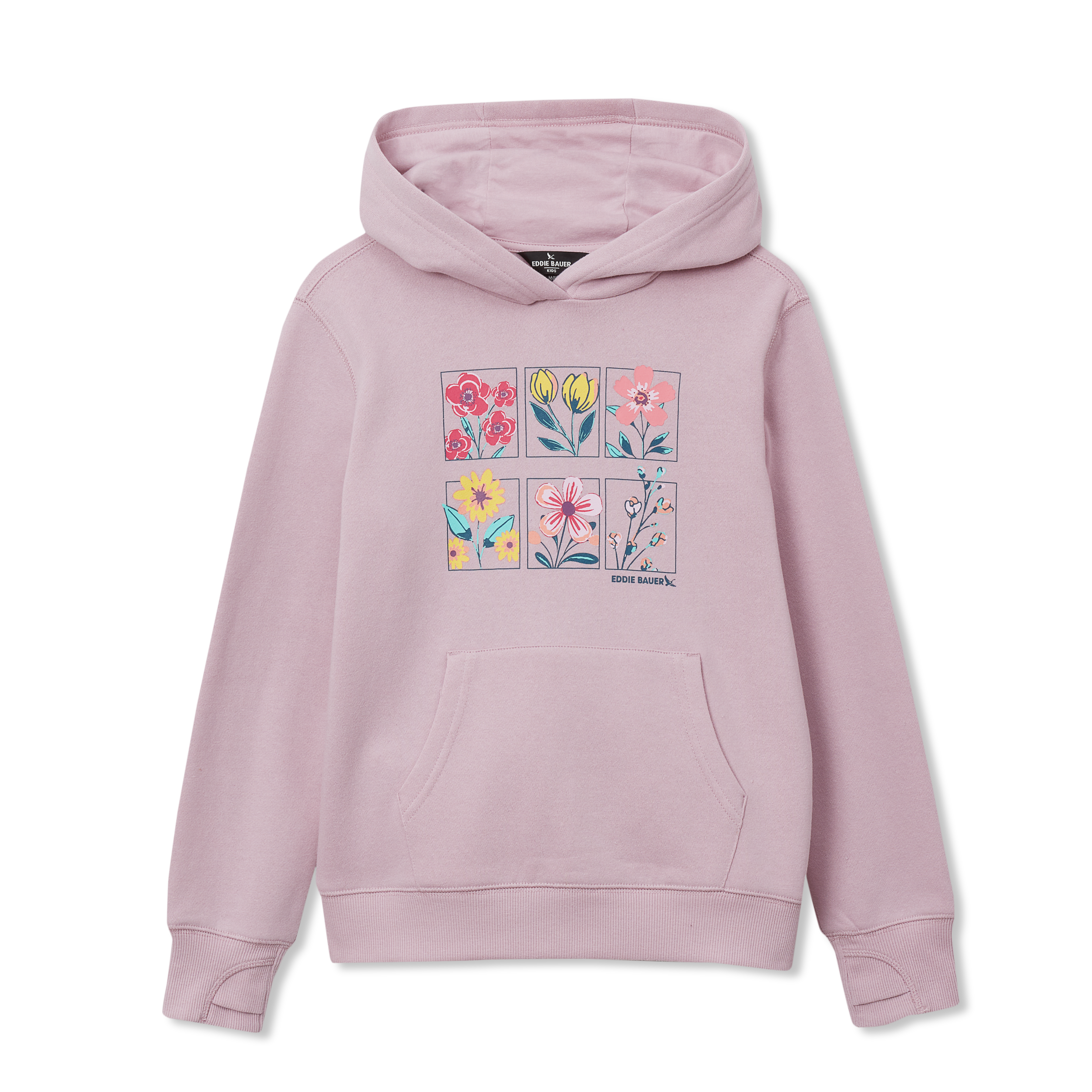 Girls Graphic Camp Fleece Hoodie