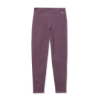 Girls Plush Lined Leggings - Heather