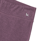 Girls Plush Lined Leggings - Heather