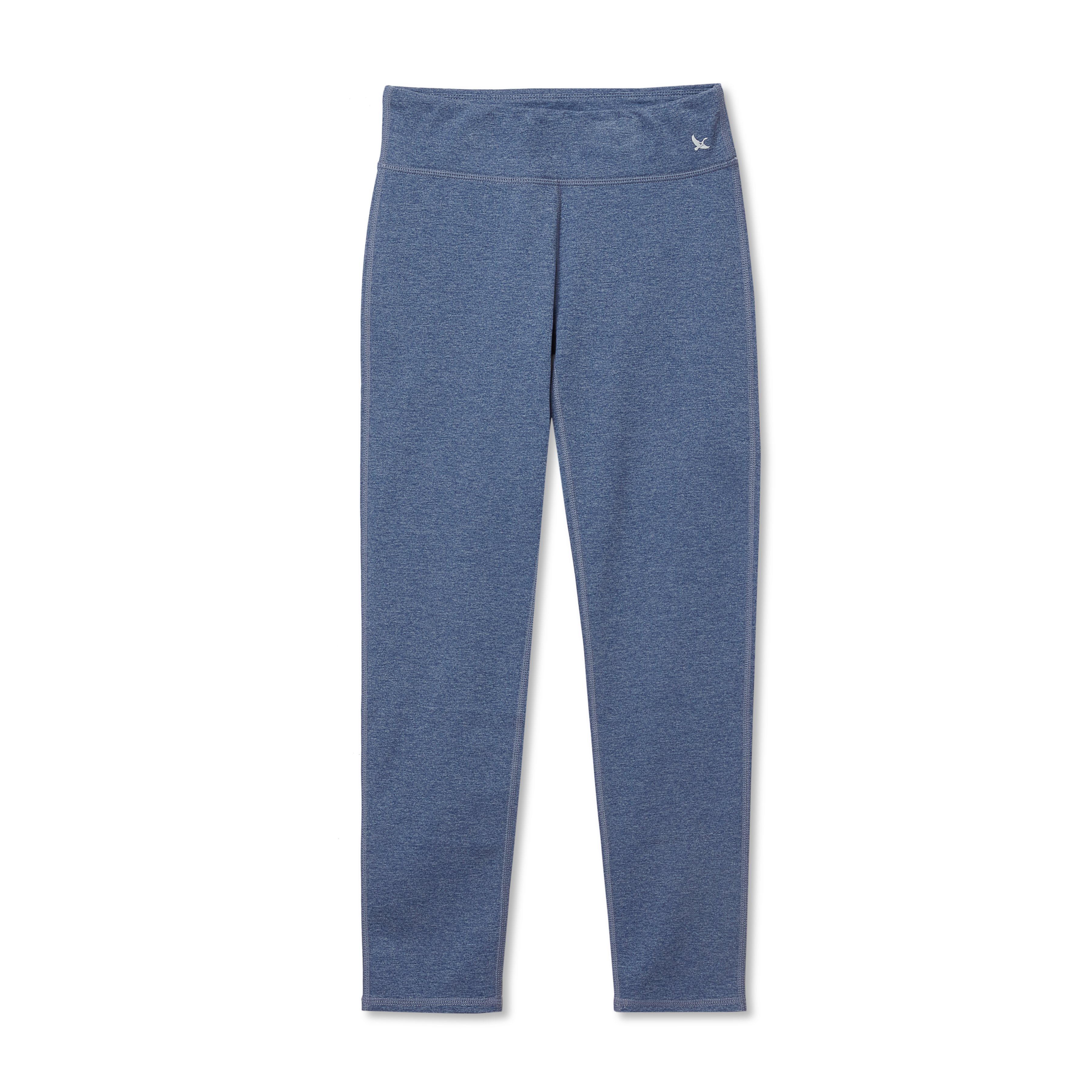 Girls Plush Lined Leggings - Heather