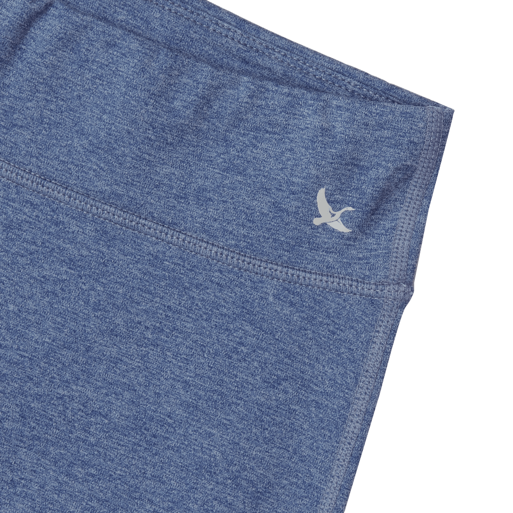 Girls Plush Lined Leggings - Heather