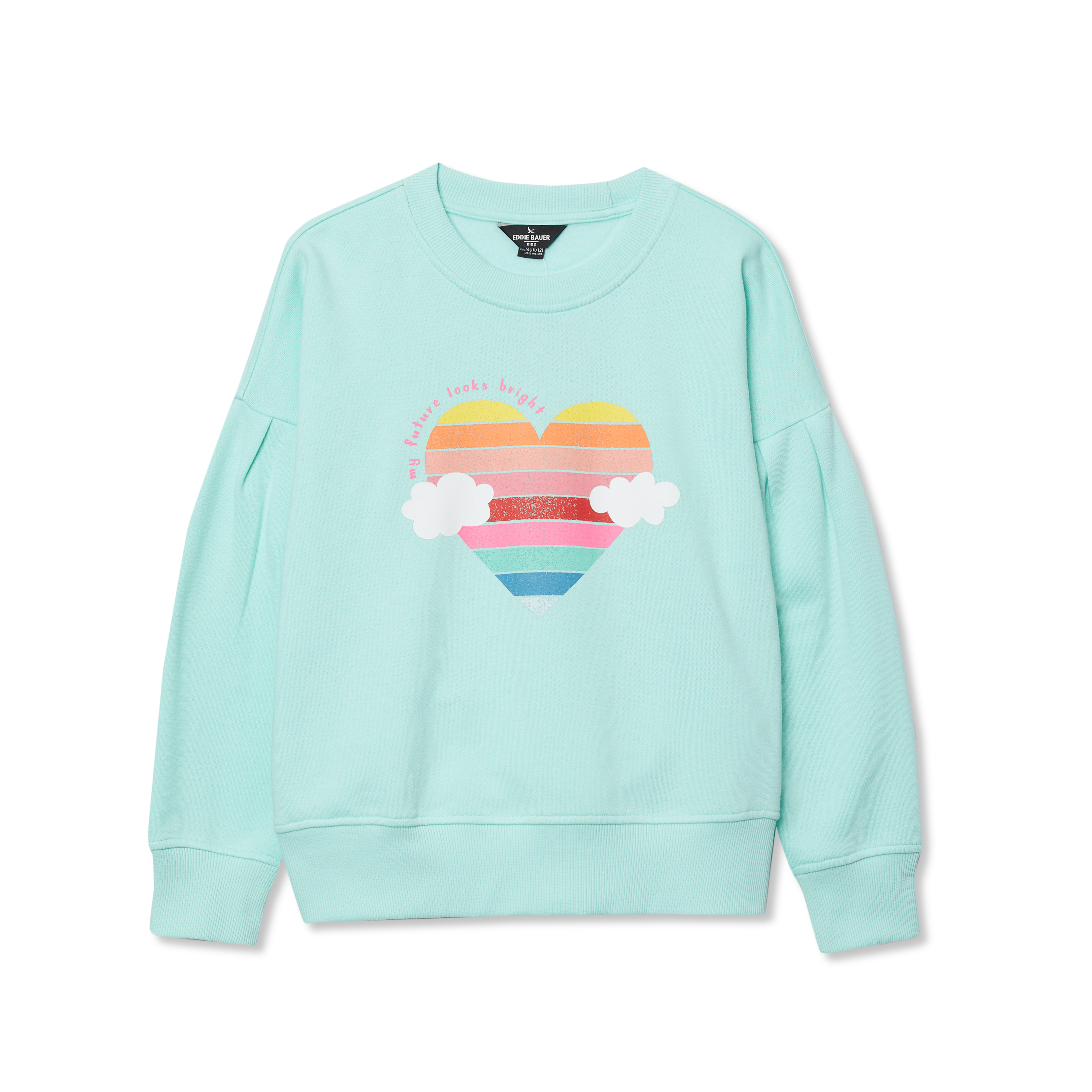 Girls Cozy Fleece Crew