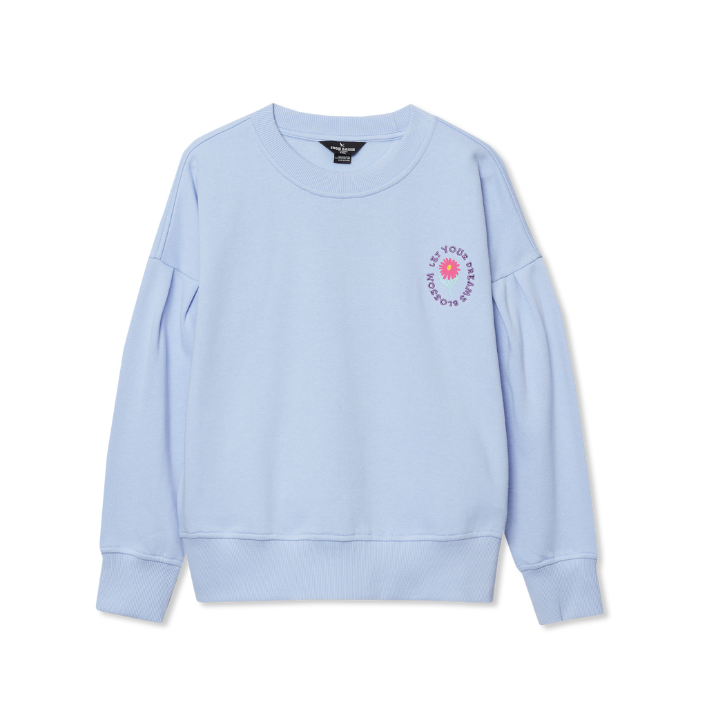 Girls Cozy Fleece Crew