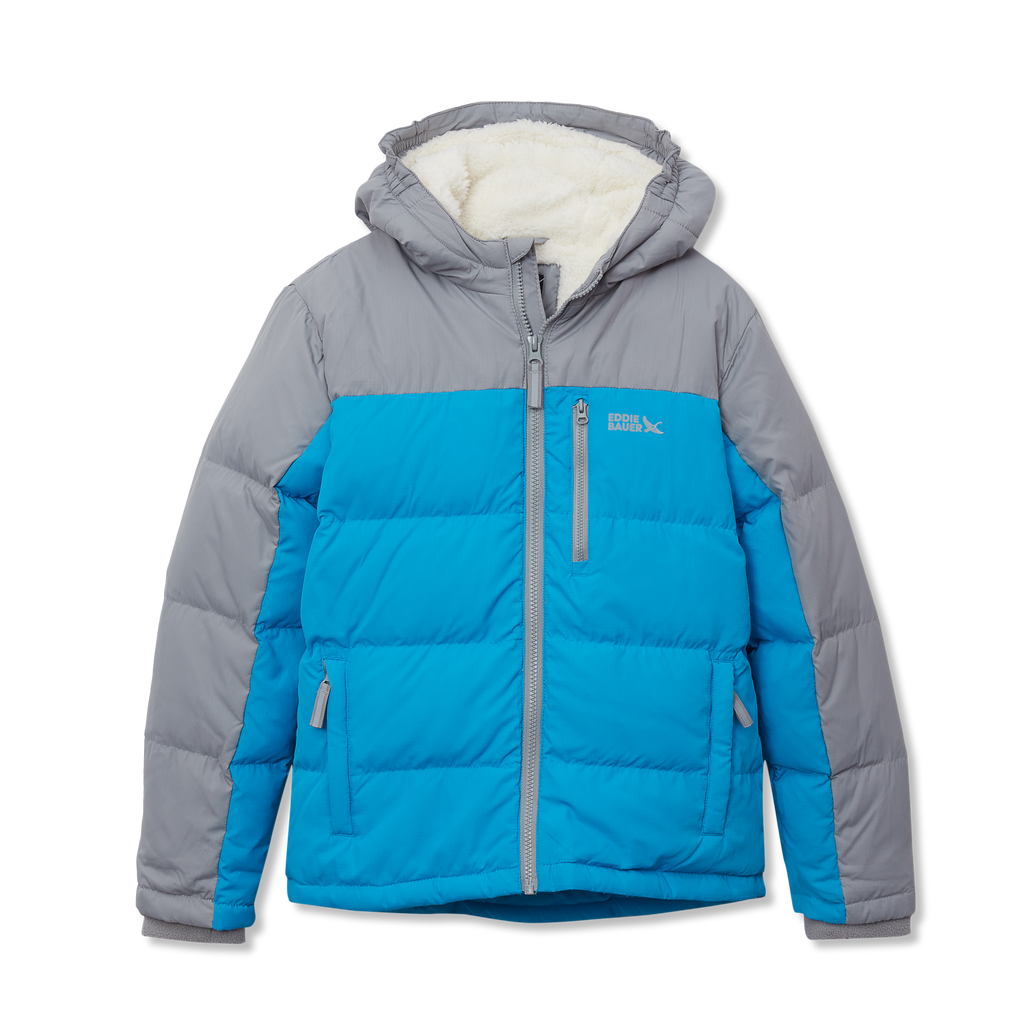 Boys Classic Down Hooded Jacket
