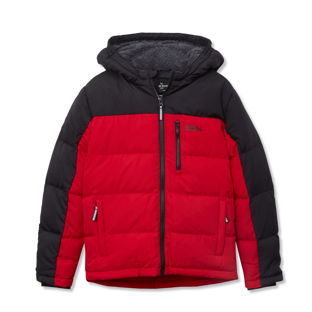 Boys Classic Down Hooded Jacket