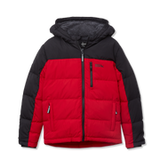 Boys Classic Down Hooded Jacket - LYCHEE