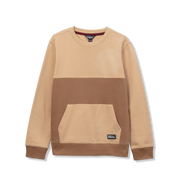 Boys Camp Fleece Crewneck - GREY HEATHER