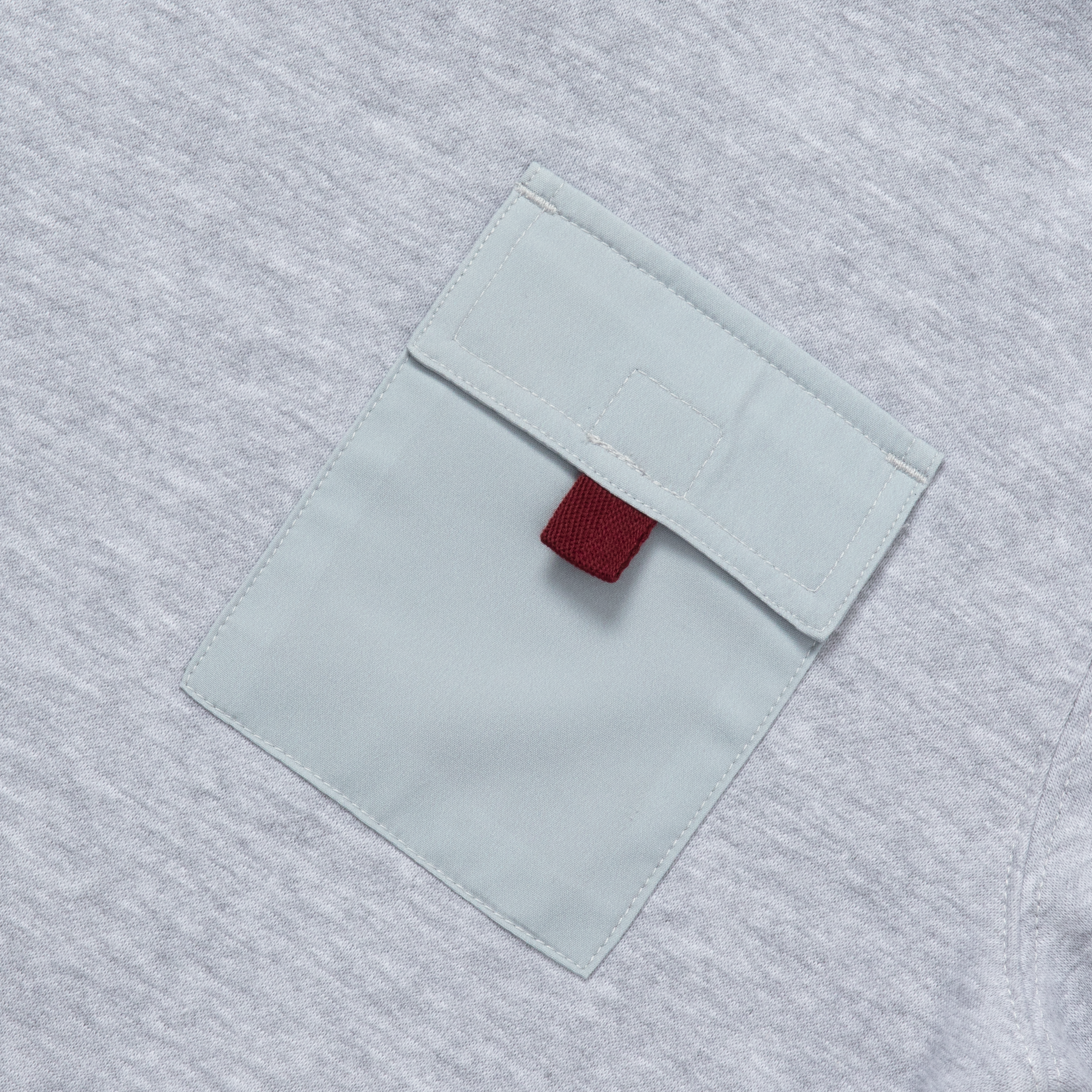 Boys Camp Fleece Pocket Crewneck