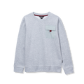 Boys Camp Fleece Pocket Crewneck