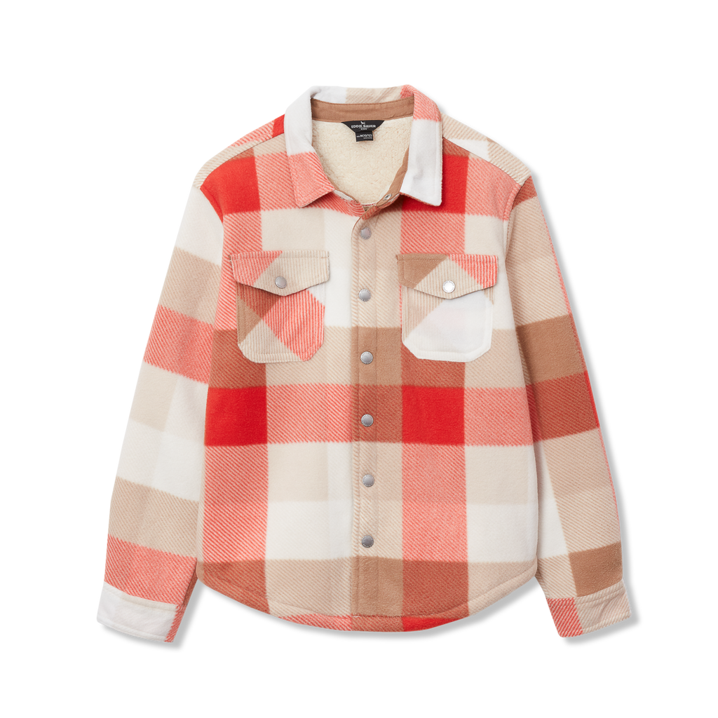 Boys Faux Shearling Shacket