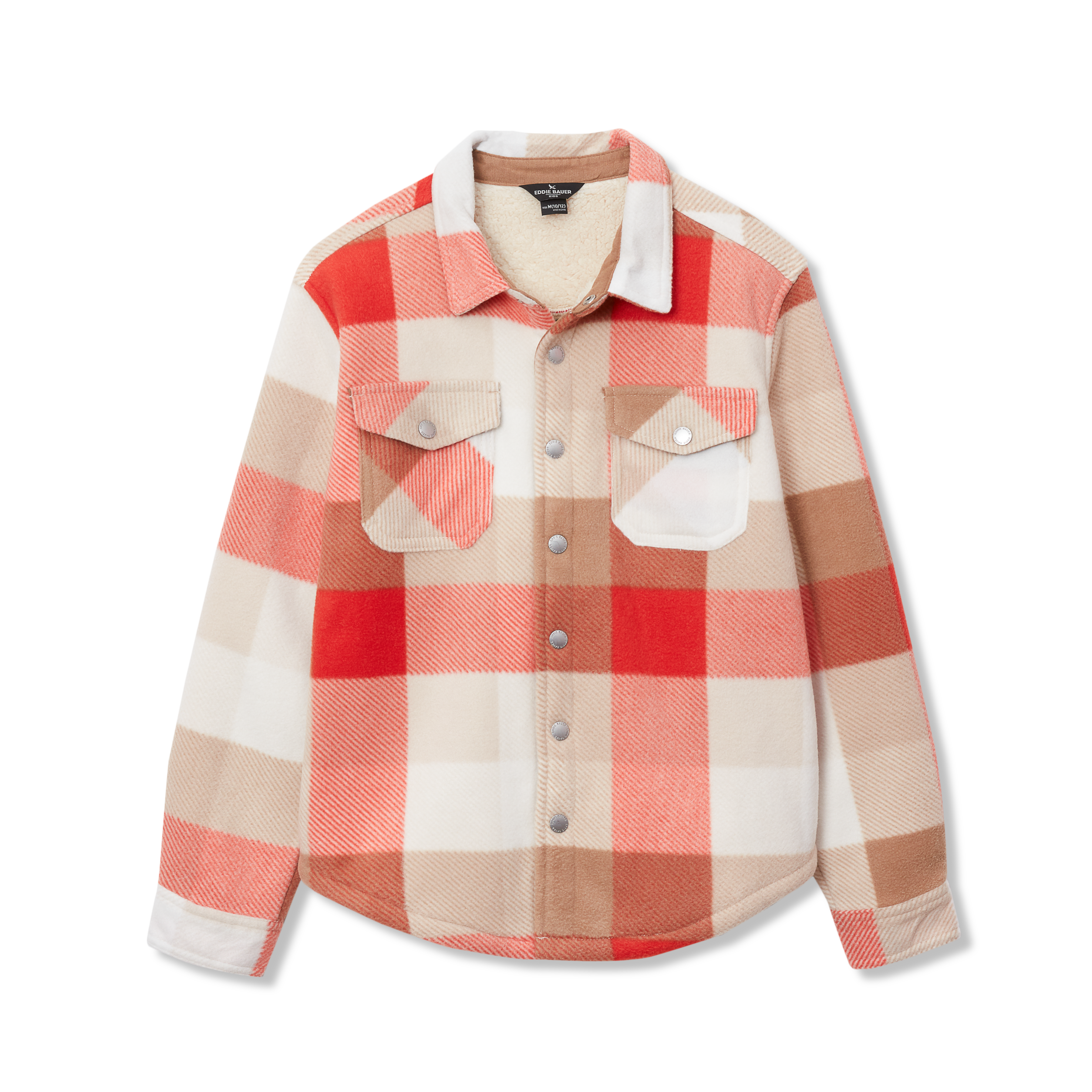 Boys Faux Shearling Shacket