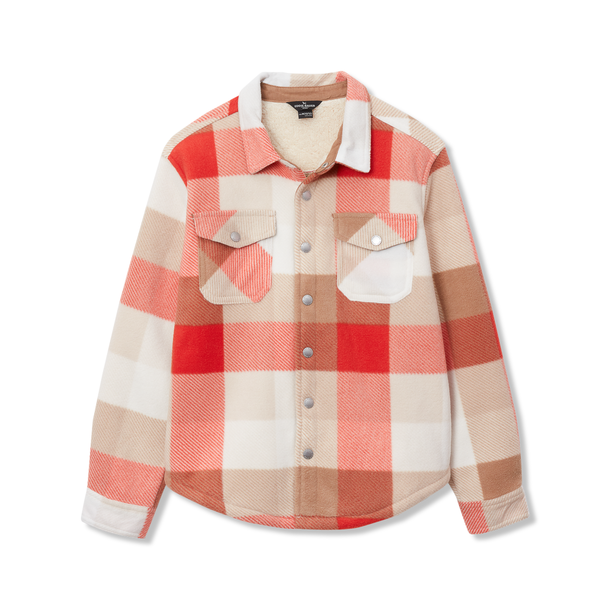 Boys Faux Shearling Shacket