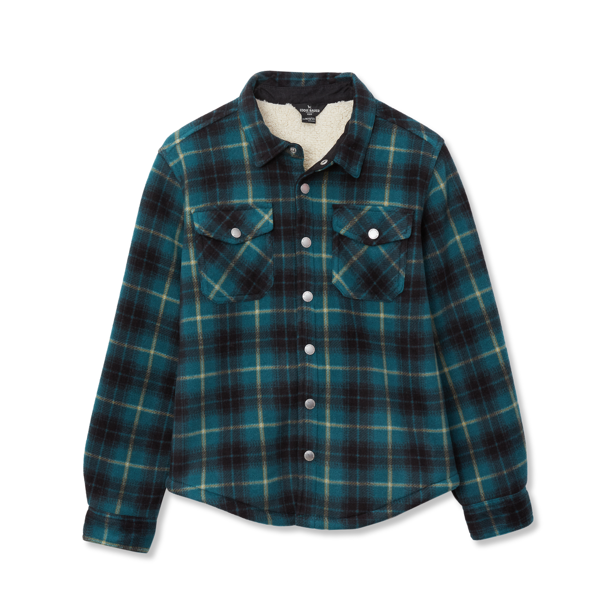 Boys Faux Shearling Shacket