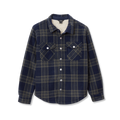 Boys Faux Shearling Shacket
