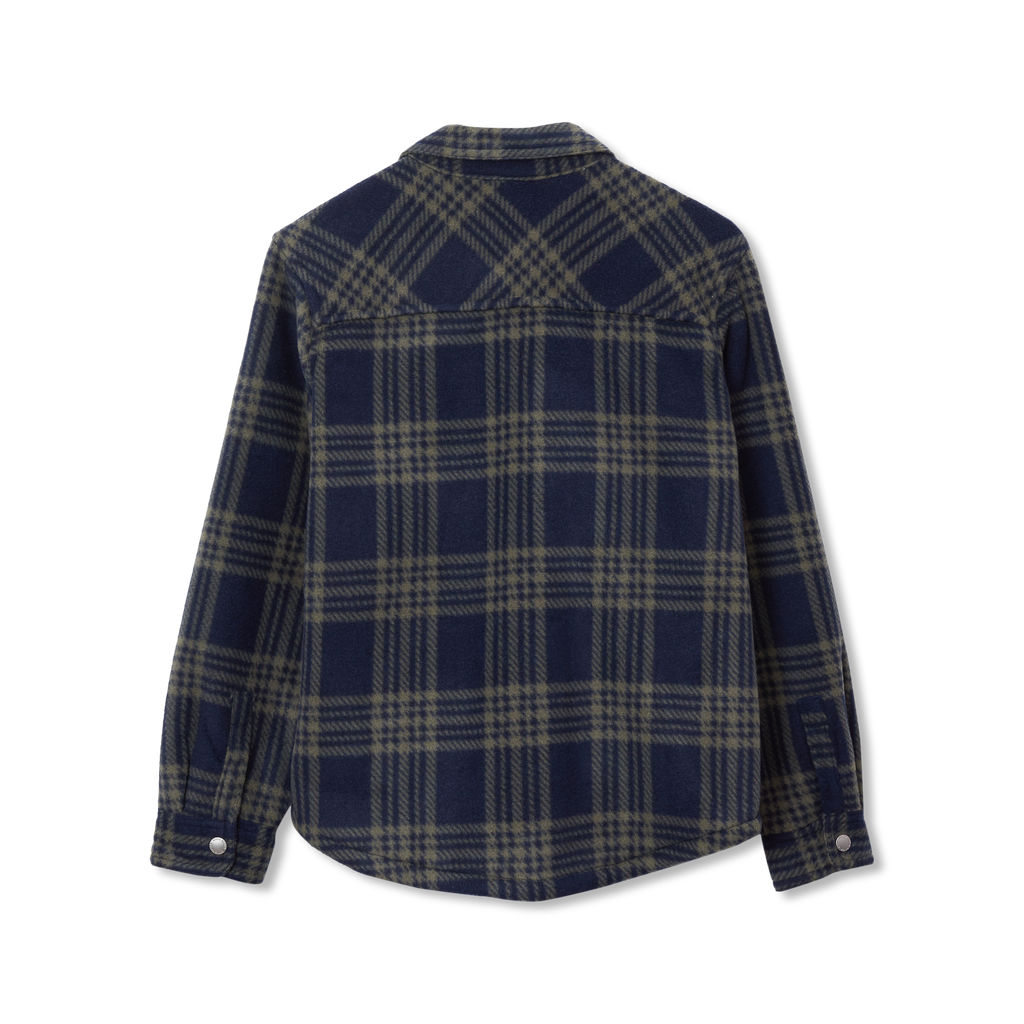 Boys Faux Shearling Shacket