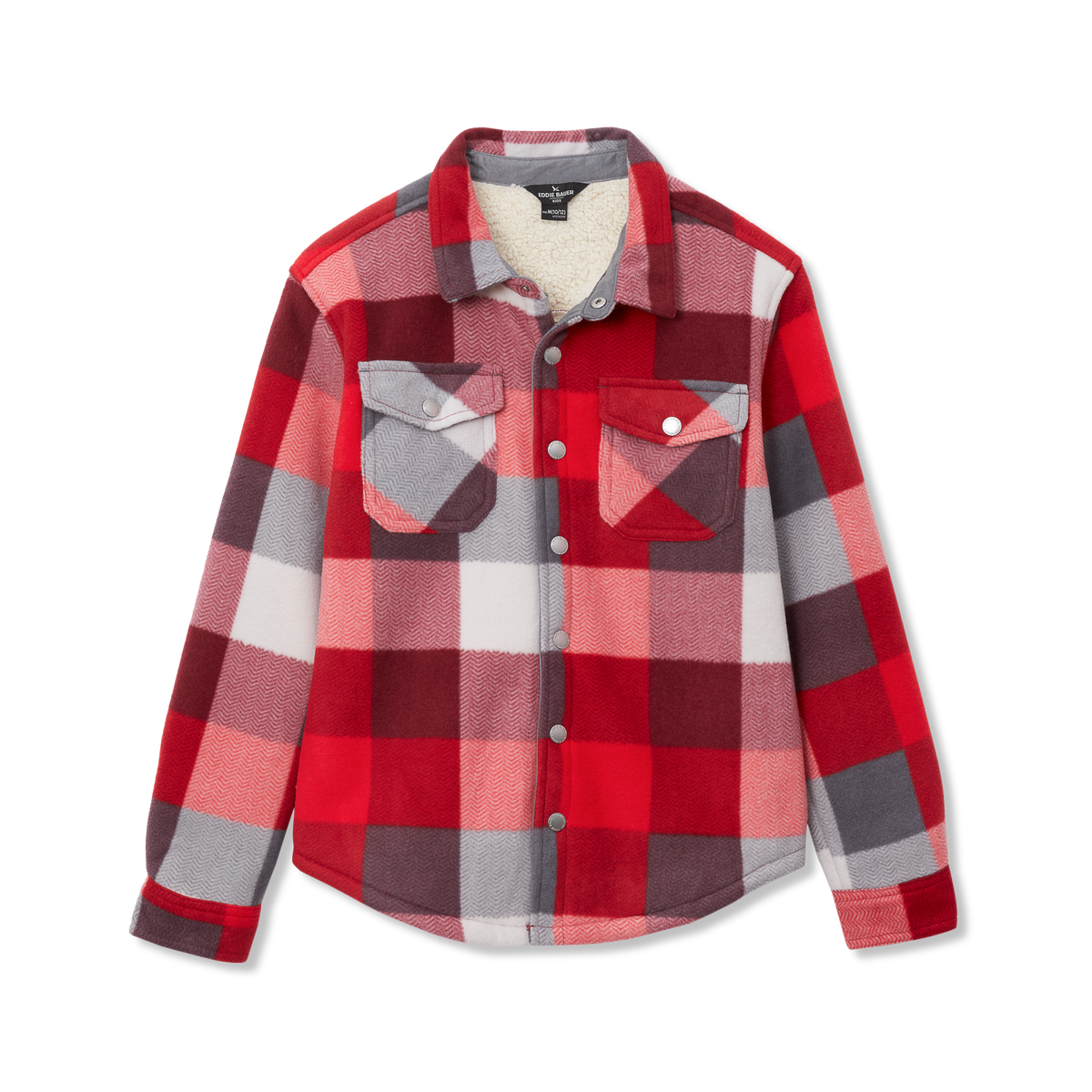 Boys Faux Shearling Shacket