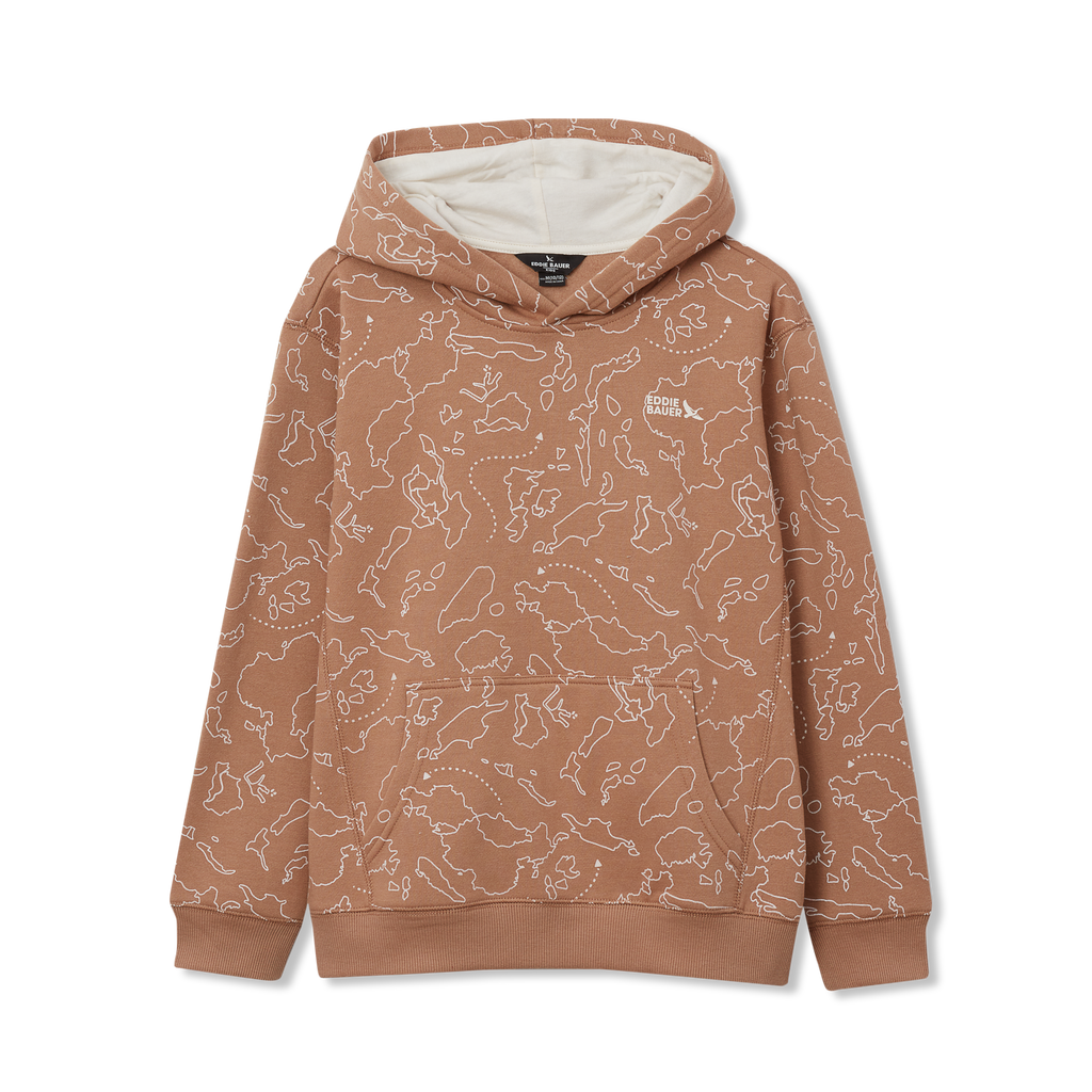 Boys Graphic Camp Fleece Hoodie