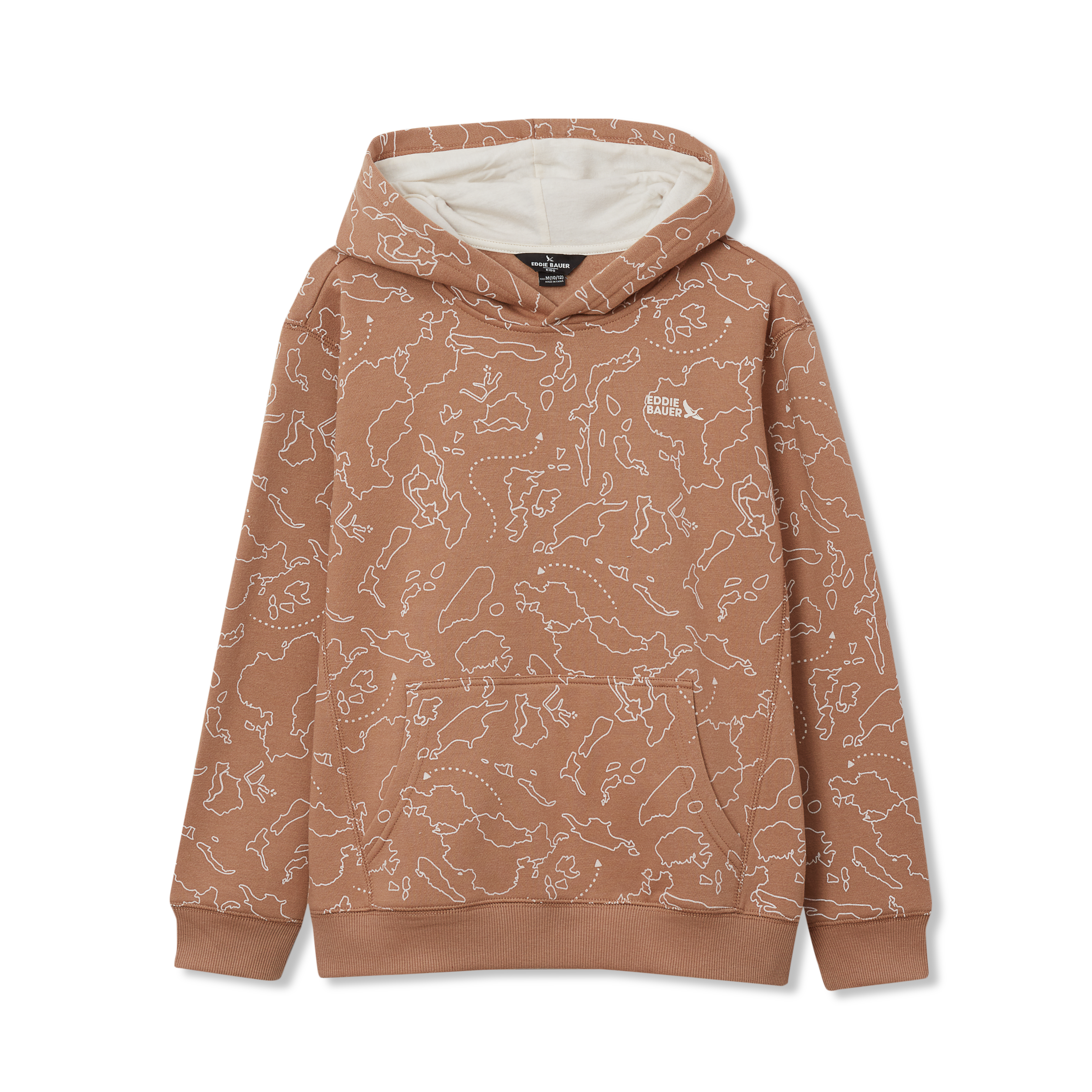 Boys Graphic Camp Fleece Hoodie