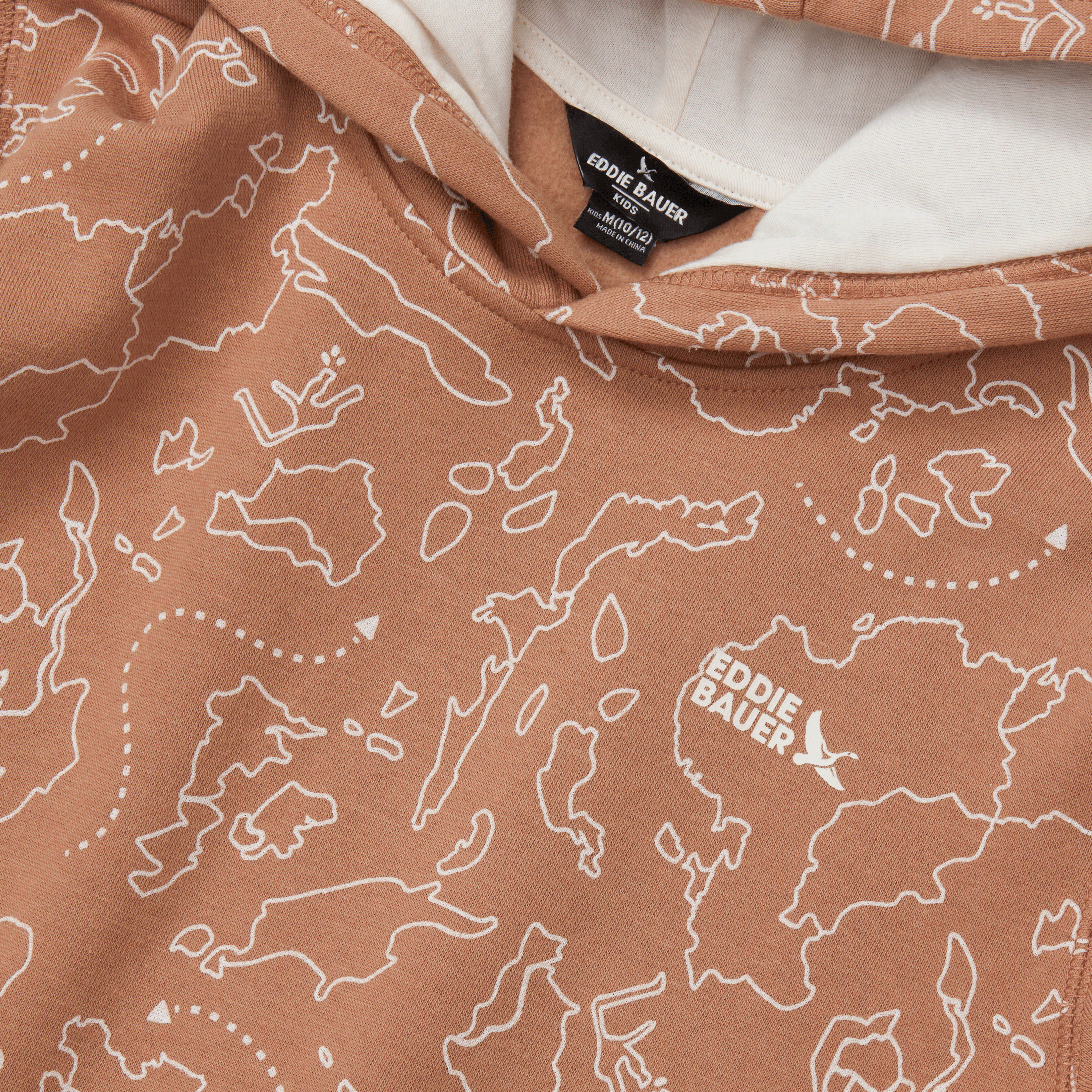 Boys Graphic Camp Fleece Hoodie