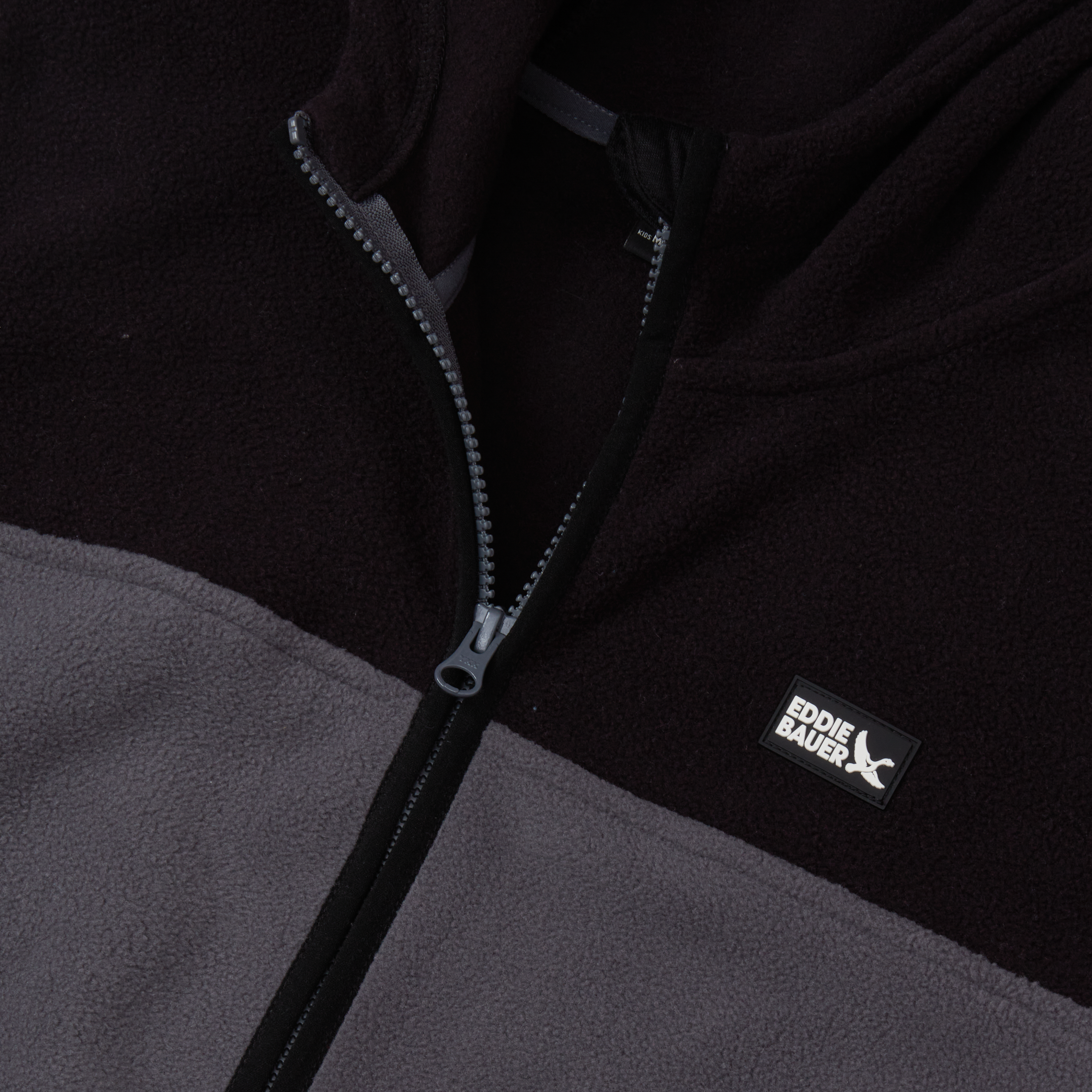 Boys Quest Fleece Full Zip - Camo