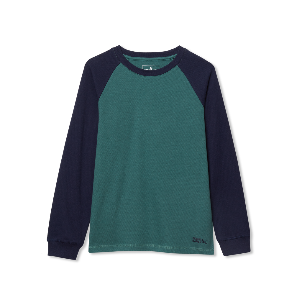Boys Graphic Long-Sleeve Thermal Crew
