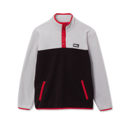 Boys Quest Fleece 1/4 Zip - GRAY HEATHER