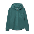 Boys Basin Thermal Hooded Button Down