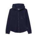 Boys Basin Thermal Hooded Button Down
