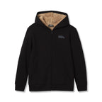 Boys Camp Fleece Faux Shearling Hoodie