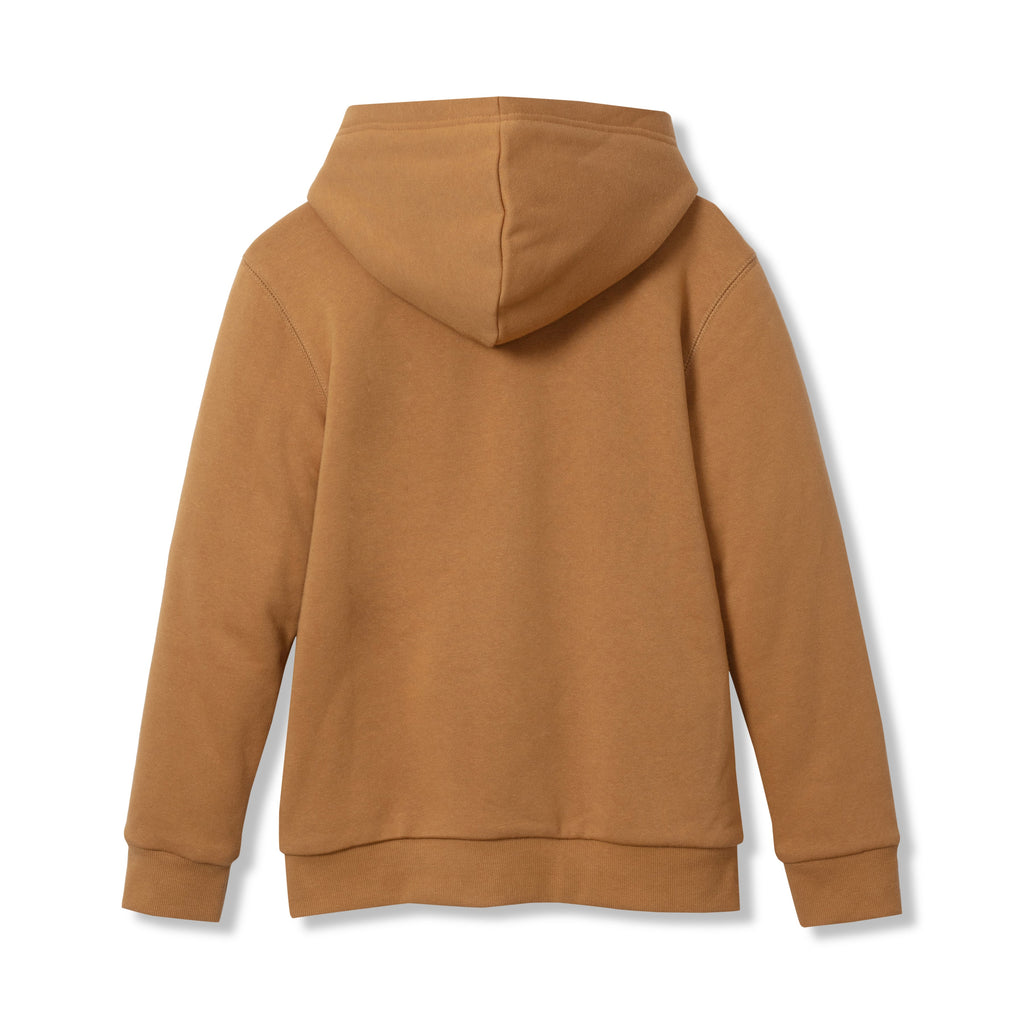 Boys Camp Fleece Faux Shearling Hoodie