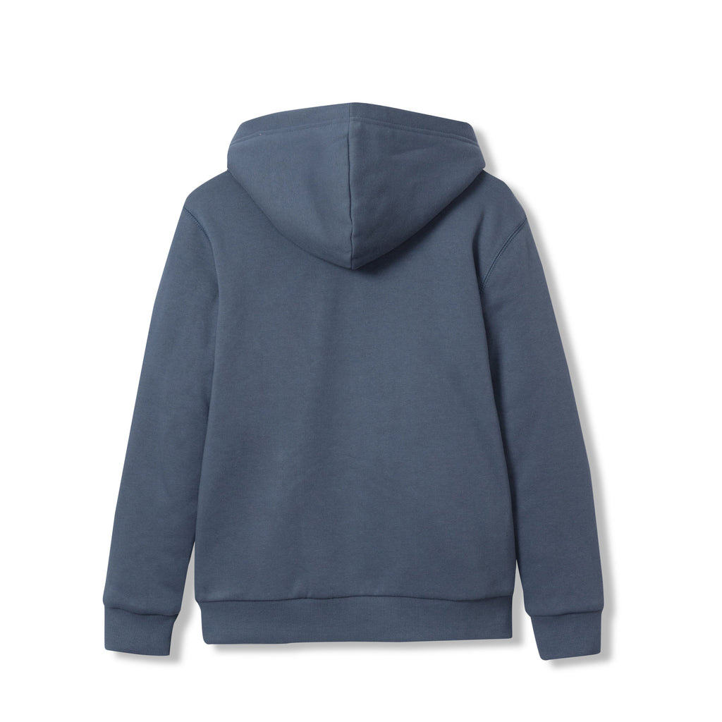 Boys Camp Fleece Faux Shearling Hoodie
