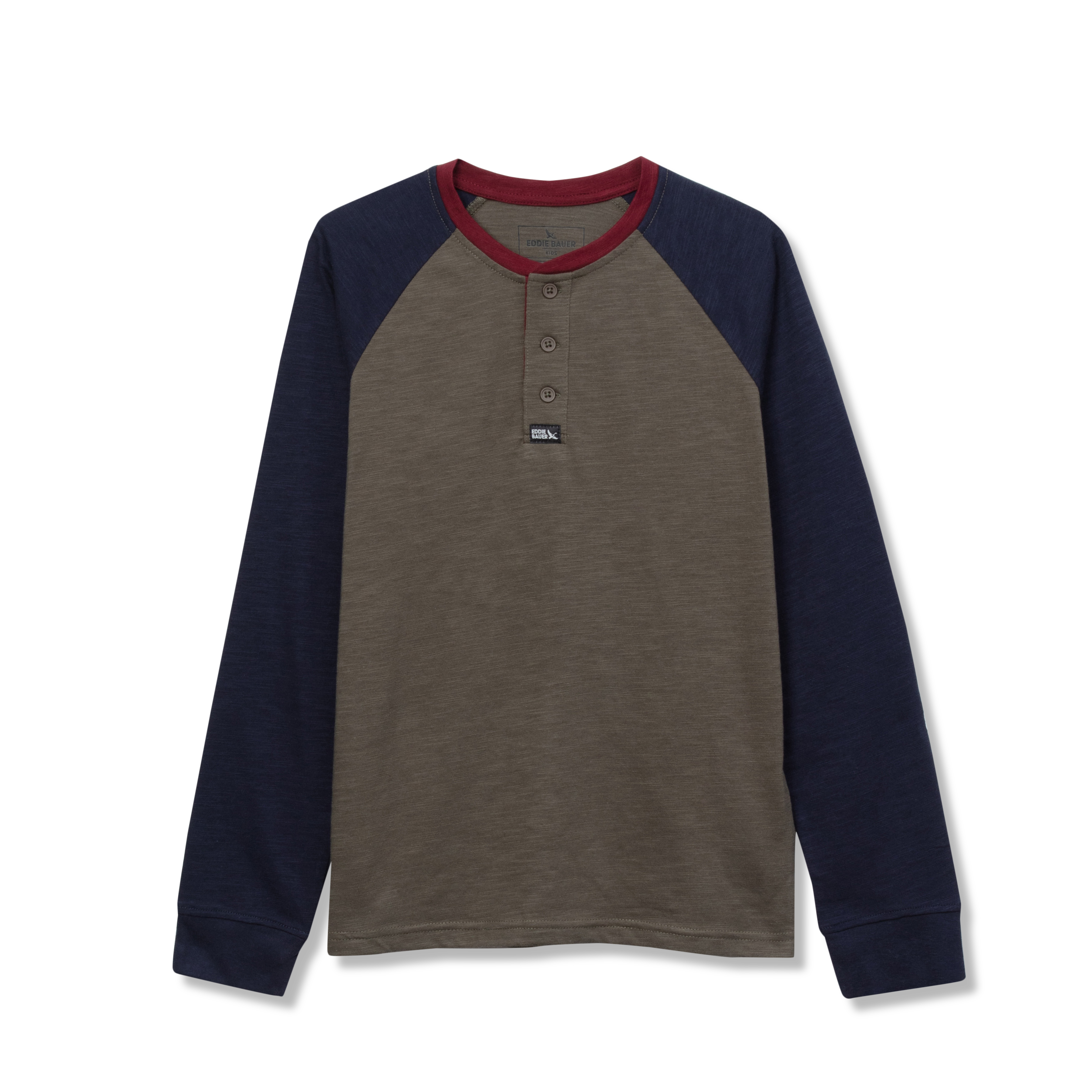 Boys Basin Henley Shirt