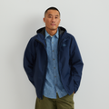 Men's Rain Trek Waterproof Packable Rain Jacket