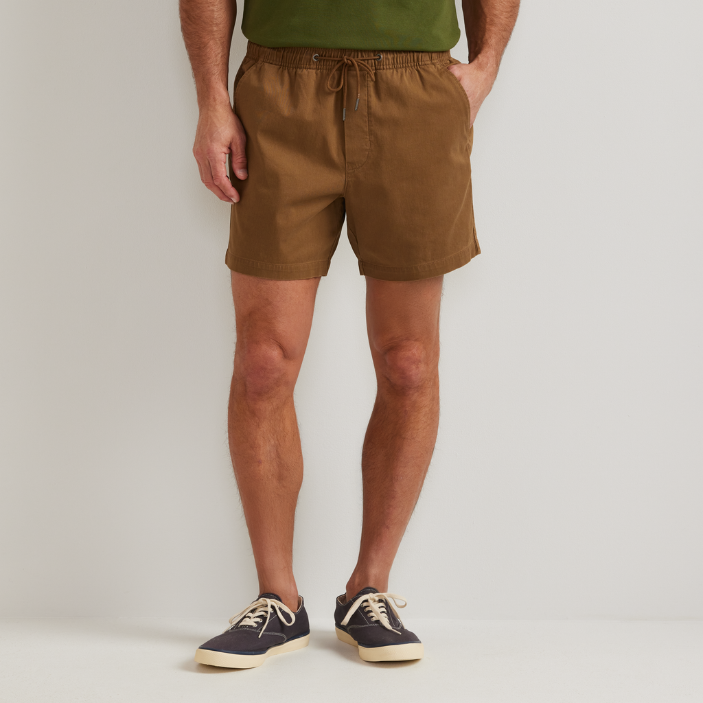 Men's Pull On Twill Shorts