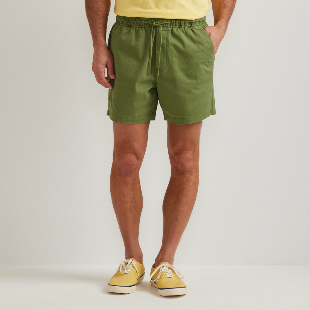 Men's Pull On Twill Shorts