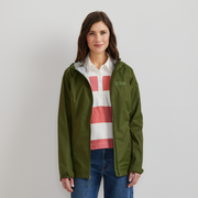 Women's RipPac® Pro Waterproof Hooded Rain Jacket - Irish Moss