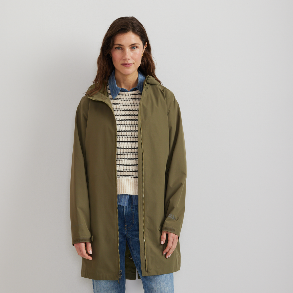 Women's Rainy Pass Water-Repellent Trench Coat