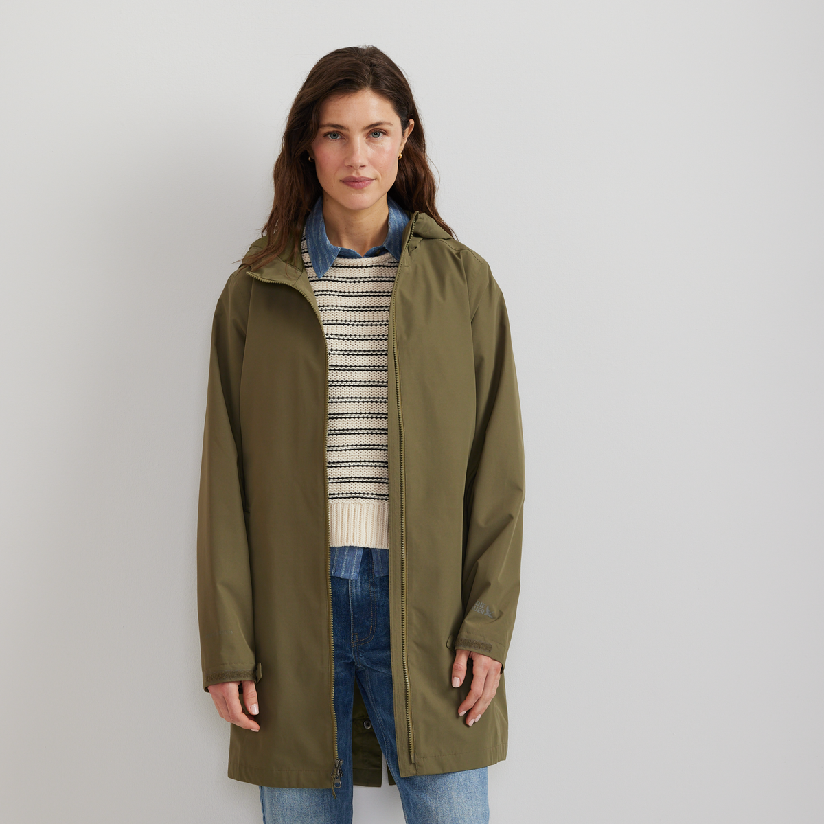 Women's Rainy Pass Water-Repellent Trench Coat