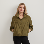 Women's Travel Bomber Jacket - Alder