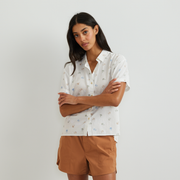 Women's Baja Short-Sleeve Shirt - Natural