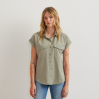 Women's Departure Short-Sleeve Button-Down Shirt
