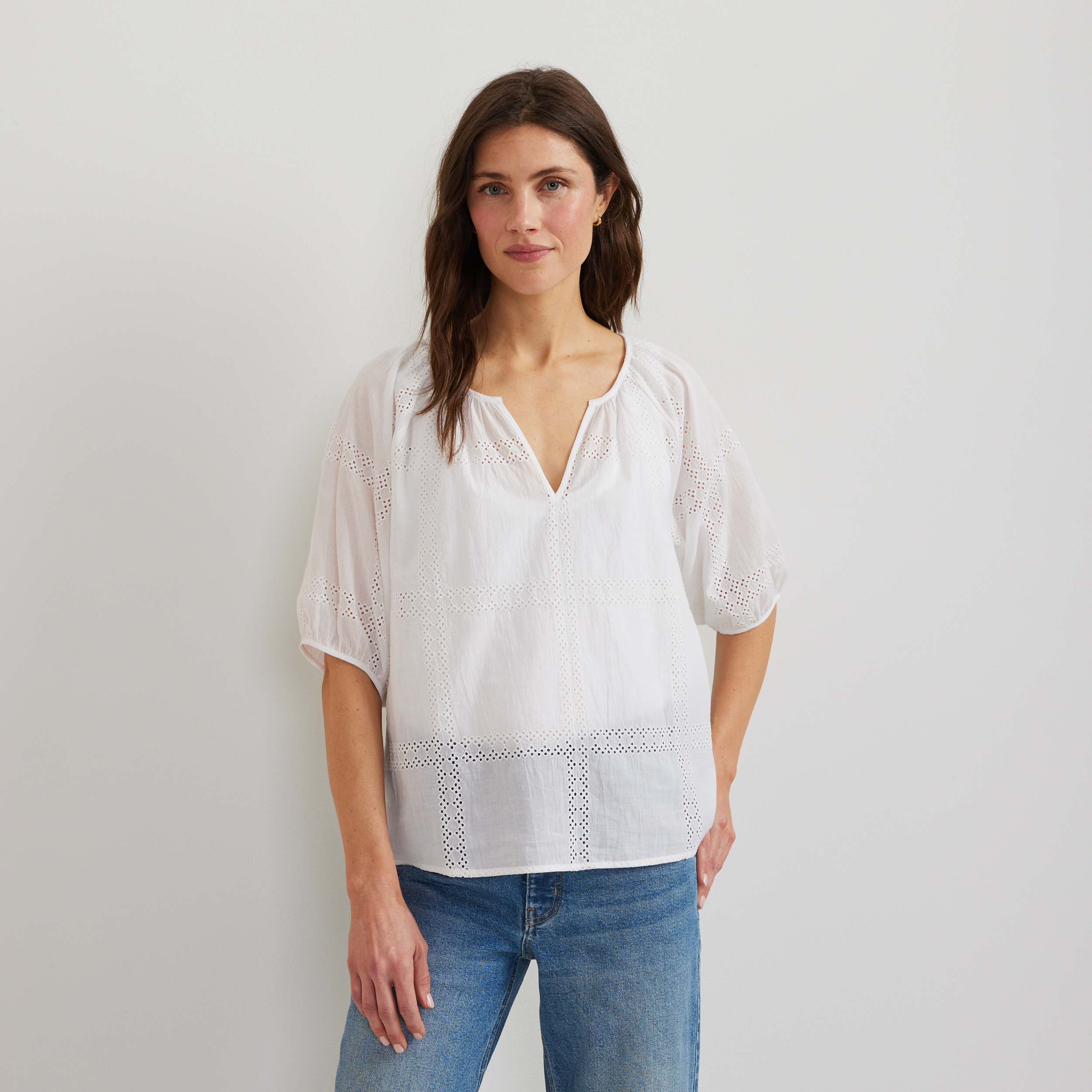 Women's Eyelet Shirt