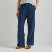 Women's Vintage Soft Relaxed Fit Wide Leg Sweatpants - Dusk