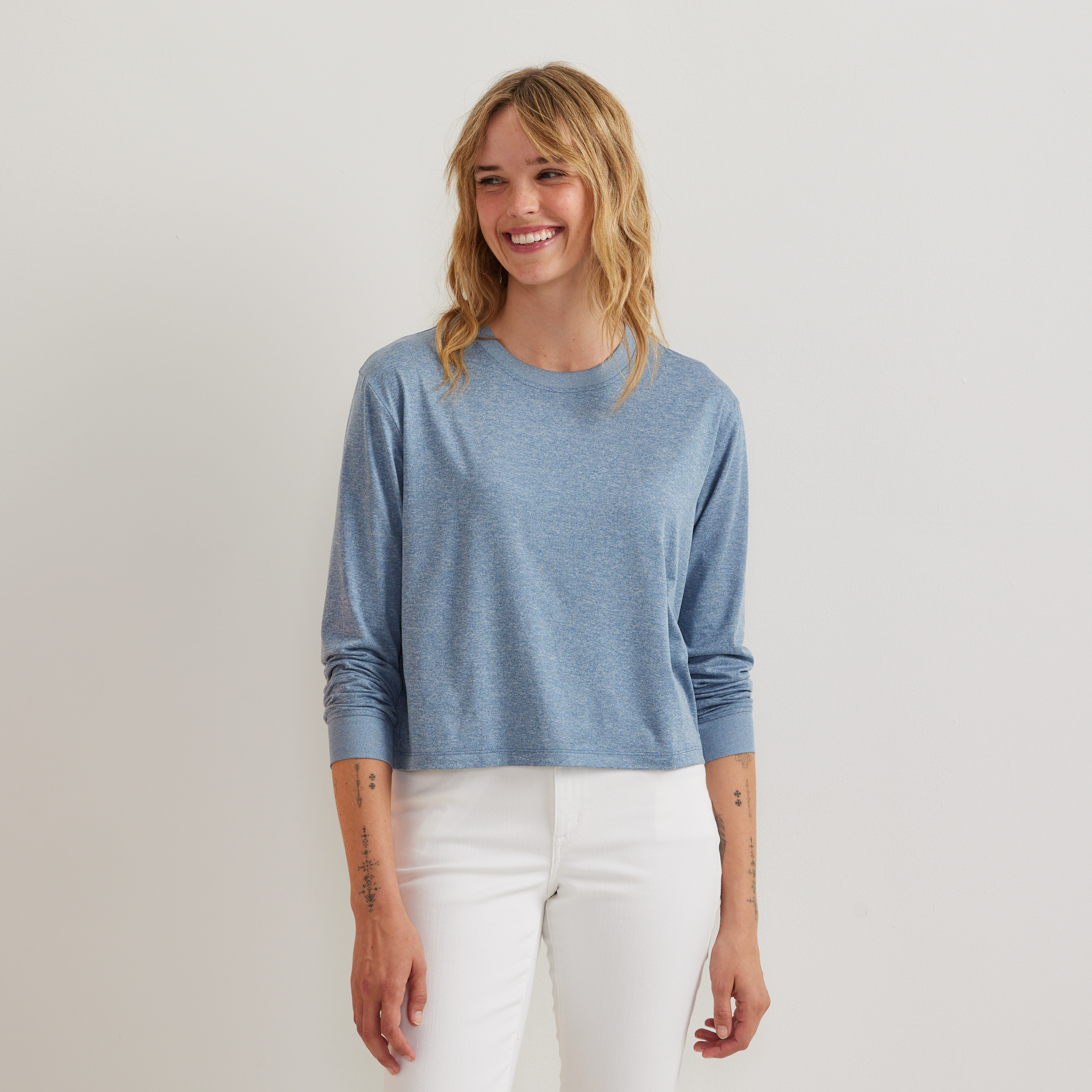 Women's Surreal Travel Long-Sleeve Shirt
