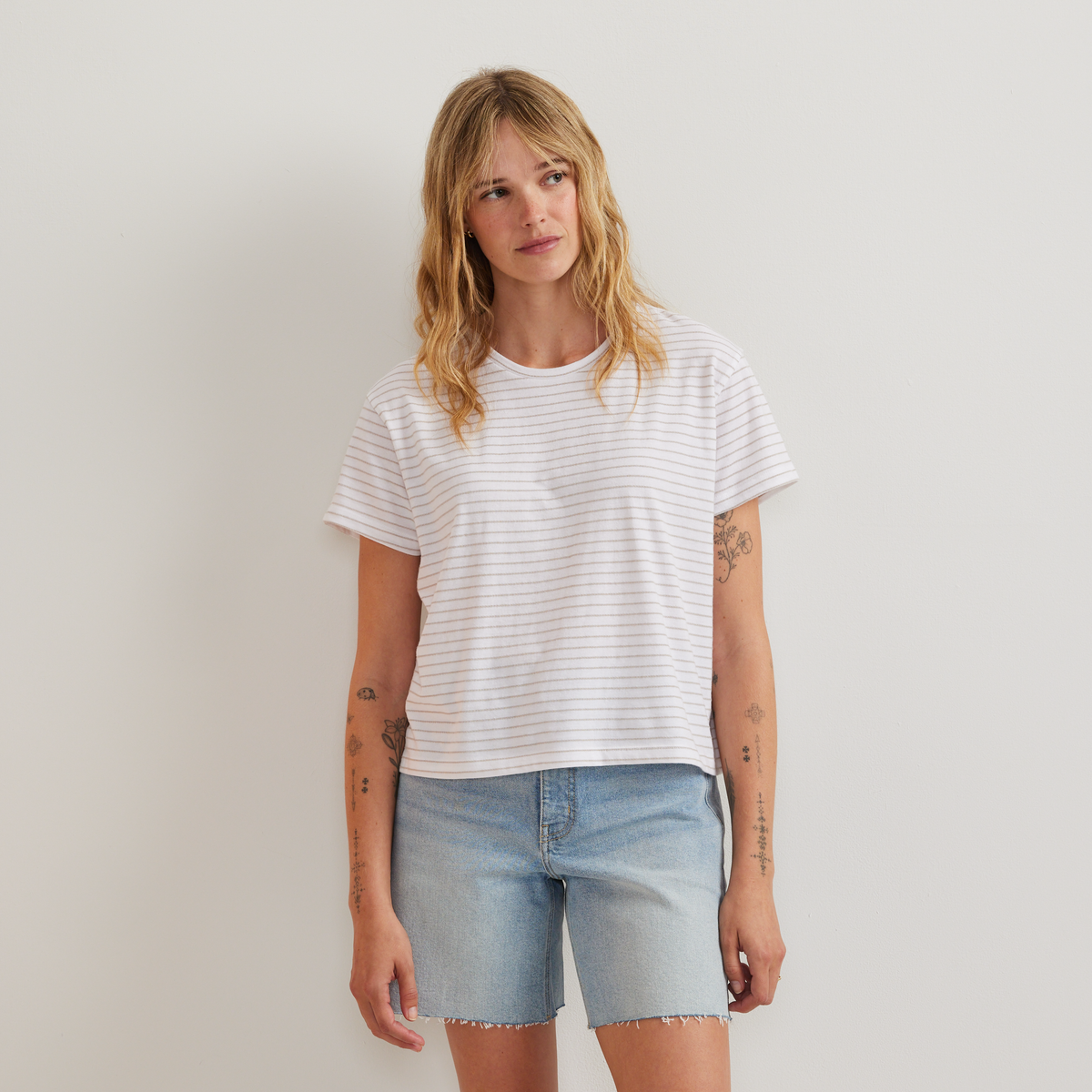 Women's Lightwave Short-Sleeve T-Shirt - Stripe