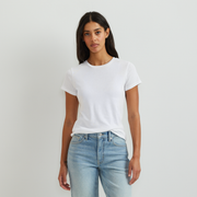Women's Everyday Short-Sleeve Crewneck T-Shirt - White