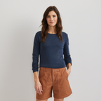 Women's Everyday Long-Sleeve Crewneck T-Shirt