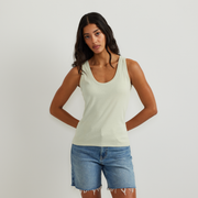 Women's Everyday Scoop-Neck Tank - Honeydew