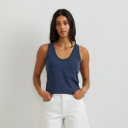 Women's Everyday Scoop-Neck Tank - Airy Blue