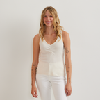 Women's Pointelle Dobby Tank